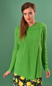 Cardigan L'Hirondelle. Baby Alpaga. Vert pomme