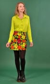 Jupe Gaby n'a pas froid. Spanish Caravan jaune