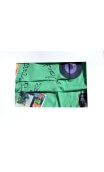 Masque Catégorie 1 en imprimé Microsillons Vert