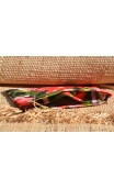 Etui malin Pivoines  Rouge 