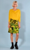Jupe Mirabelle. Boutons d'Or