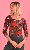 Top Pénélope. Suite Royale caramel
