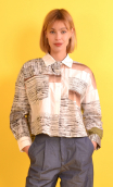 Chemise Django imprimé  Jazz, coton