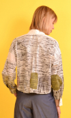 Woman shirt Django in print  Jazz, small Cotton top