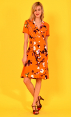 Dress Rosa Bonheur in "A Tire d'aile" print