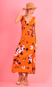 Dress Grain de Beauté in "A Tire d'aile" print