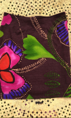 Printed jersey cotton mini skirt Nut Rocker Dada
