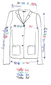 Veste Angie Pretty Woman jaune. Crêpe polyester viscose. Stretch