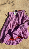 Jupe Le Prince de Tanger. Atlantide mauve, longue ample mauve lilas