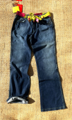 Pantalon Saxo. Denim Stone. Dolce vita. Taille 40, jean coupe droite