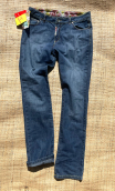 Pantalon Cigarette. Toscane olive. 38. Jean Taille basse, non stretch
