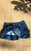 Mini jupe Harley. Denim stone. Taille 42, Poches, ballon doublée