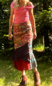 Jupe Ethiopie. Reine de Sabaa