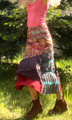 Jupe Ethiopie. Reine de Sabaa