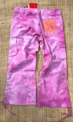 Pantacourt Baggy Trinidad rose. Sunflower CC. Taille 38. Coton