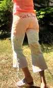 Pantacourt Baggy. Vegas. Taille 36. Coton imprimé look safari