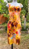 Robe Zazie. New Bagatelle, coton, sans manche, ajustée