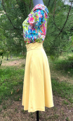 Jupe Lampions. Pretty woman. Taille 36. Polyester viscose stretch