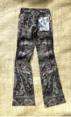 Pantalon Saxo. Cachemire. Coton stretch