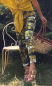 Pantalon Charlie. Les Berges à 18h. Taille 36. Pièce unique