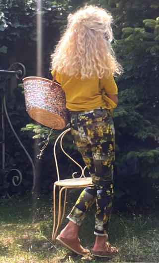 Woman trousers Charlie. Les Berges à 18h. Size 36. Unique piece