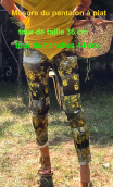 Pantalon Charlie. Les Berges à 18h. Taille 36. Pièce unique
