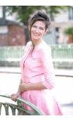 Veste Rosy. Panama. Rose