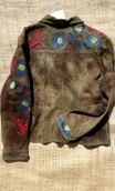  Veste Georgia. Deep Purple. Taille 42. Forme western stretch, imprimé