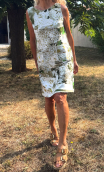 Dress Lady in "Jour 34" print
