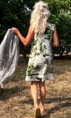 Dress Lady in "Jour 34" print