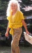 Kimono Indira. Atlantide curry. Veste non doublée hippy chic