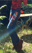 Pantalon Saxo. Collector. Denim Stone. 36 et 42, artisanal