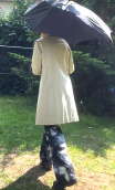 Trench Nouvelle vague. Froggies. Mastic. Manteau imperméable taille 40