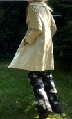 Trench Nouvelle vague. Froggies. Mastic. Manteau imperméable taille 40