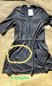 Robe Chelsea. Cravate gris