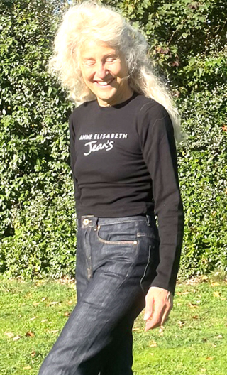 Top Les Seins de Lola. Jersey viscose Blanc, Manches courtes. Taille 3