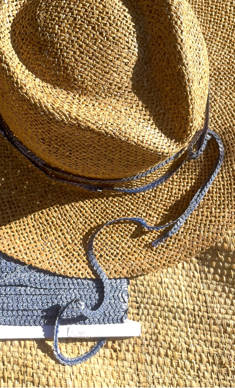 Galon pailleté 5mm. Chiné bleu blanc, accessoires textile et décoration