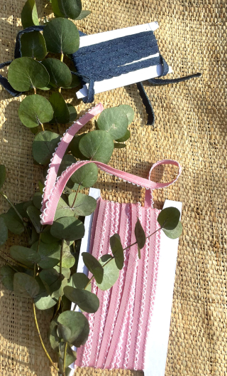 Passepoils festonnés fantaisie, mercerie