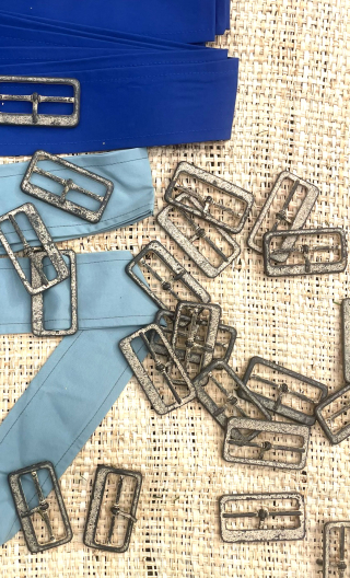 Boucle métal rectangulaire. Grande, mercerie