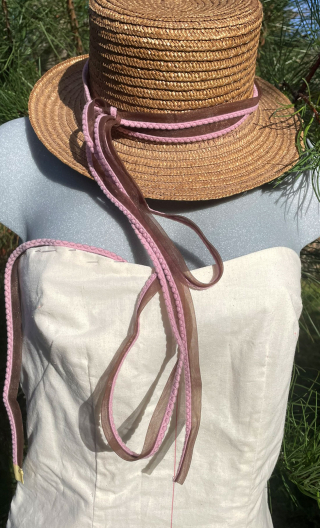 Galon Picots rose, mercerie