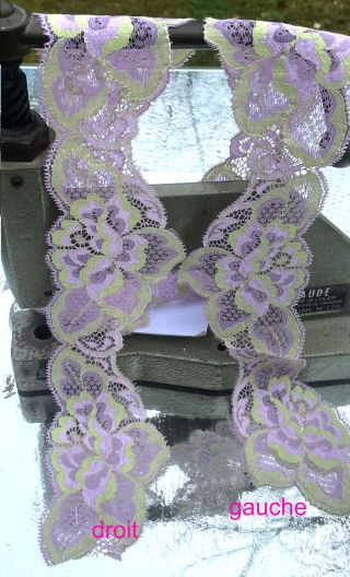  Dentelle arachnéenne. Orchidée lichen, mercerie, lingerie