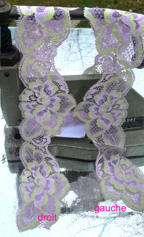  Dentelle arachnéenne. Orchidée lichen, mercerie, lingerie