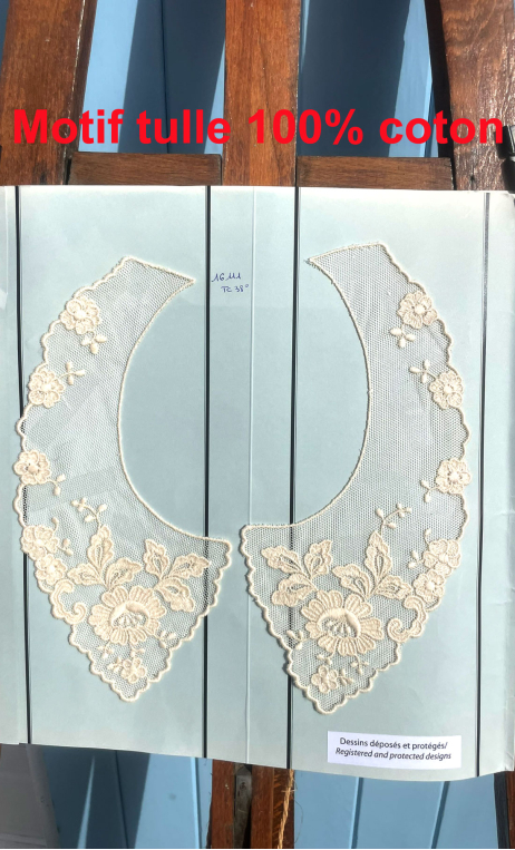 Col dentelle  16111, mercerie