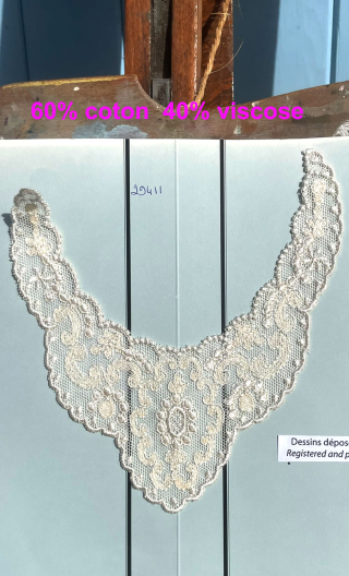 Col dentelle 29411, mercerie