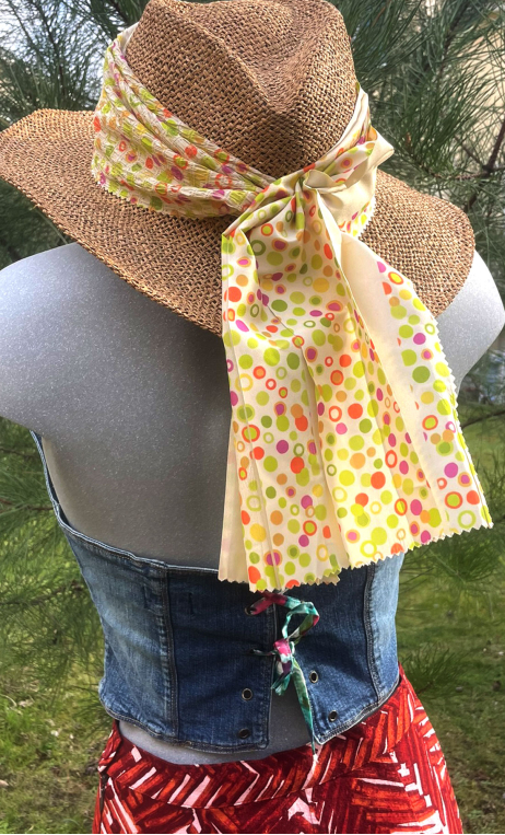 Coup de cadre. Limoncello. Textile, mercerie