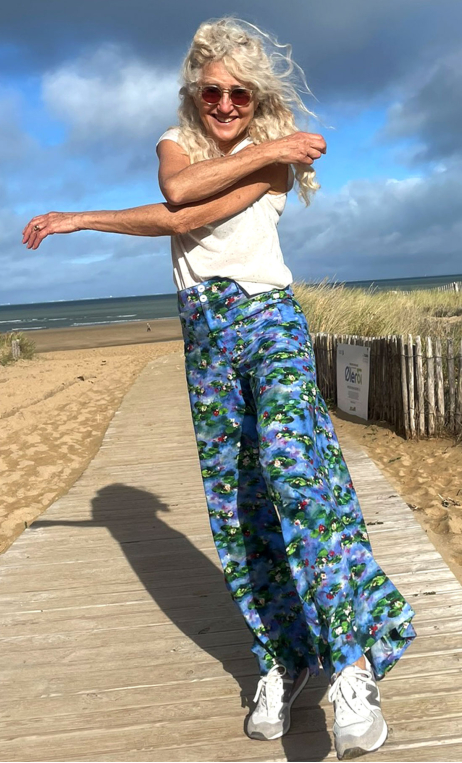 Pantalon Le Prince Consort imprimé Du côté de chez Claude