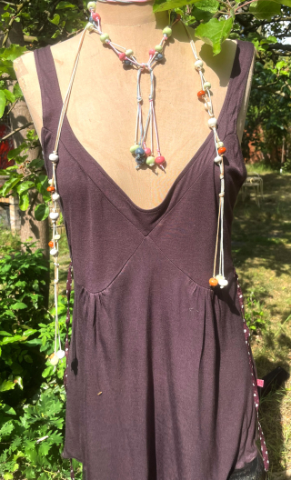 Top Lison. Jersey choco - 4