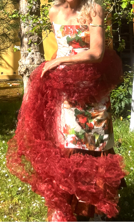 Robe bretelles Rosa rosam - 3