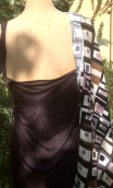 Swatch. Viscose Transistor marron noir - 3