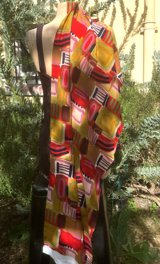 Swatch. Viscose Transistor rouge